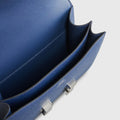HMS Constance 18 Blue Indigo Silver Hardware