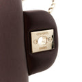 COCO Flap Phone Holder With Chain Burgundy