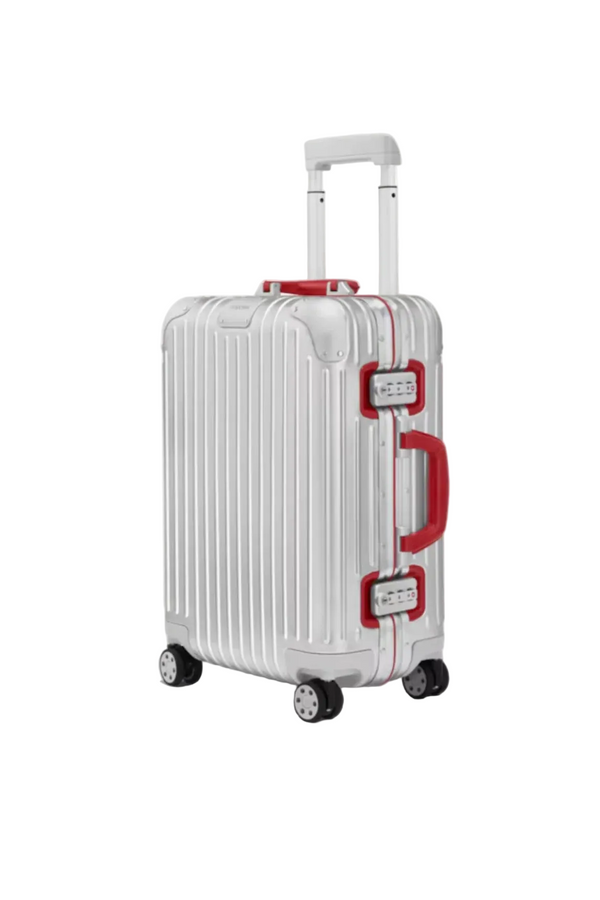 Rimowa Cabin Twist Silver & Red