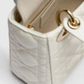 DR Mini Lady Bag With Chain White