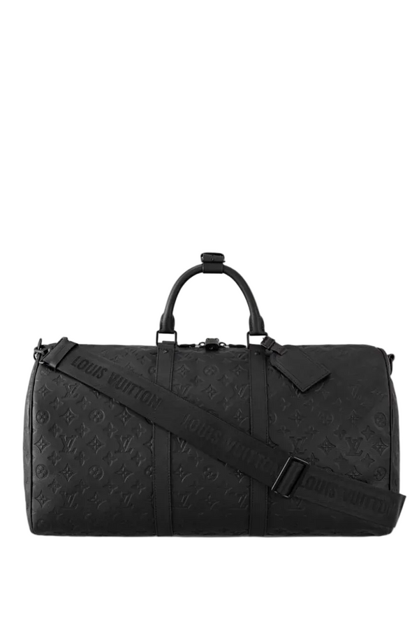 LVN Keepall 50 Leather Black