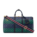 LVN 50 MONOGRAM Emerald Green & Navy Blue