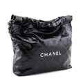 COCO C22 Small Bag Black Sliver Hardware