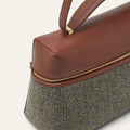 LP Extra Bag L27 Olive Grey & Cognac Brown