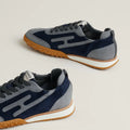 HMS Retro Running Shoe Navy Blue / Grey