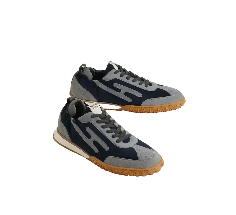 HMS Retro Running Shoe Navy Blue / Grey