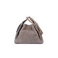 COCO 25 Small Handbag Suede Dark Grey