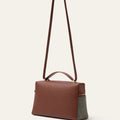 LP Extra Bag L27 Olive Grey & Cognac Brown