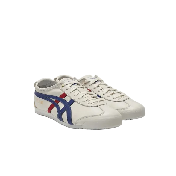 Onitsuka Tiger Mexico 66 White & Blue with Gold Strip