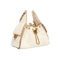 COCO 25 Small Handbag Ecru&Camel