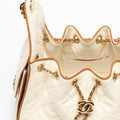 COCO 25 Small Handbag Ecru&Camel