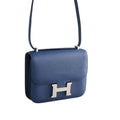 HMS Constance 18 Blue Indigo Silver Hardware