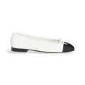 COCO Ballet Flats White & Black