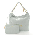 COCO C22 Small Bag Light Blue Gold Hardware