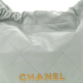 COCO C22 Small Bag Light Blue Gold Hardware
