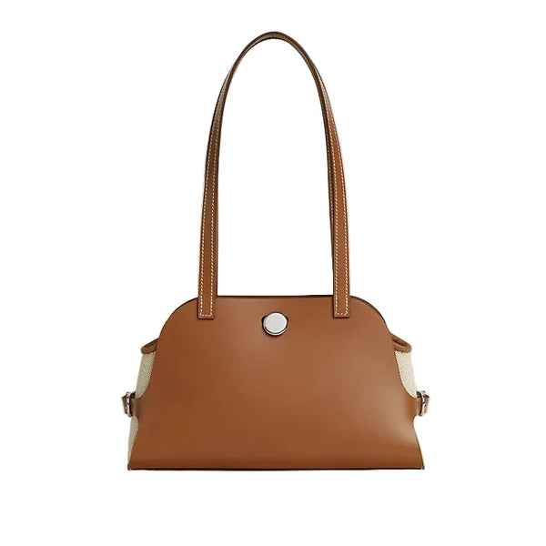 HMS Tablier Sellier bag fauve gold / beige