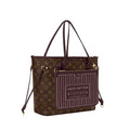 LVN Neverfull Inside Out MM Monogram Dark Brown