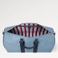 LVN Keepall 50 Taigo Leather Ice Blue