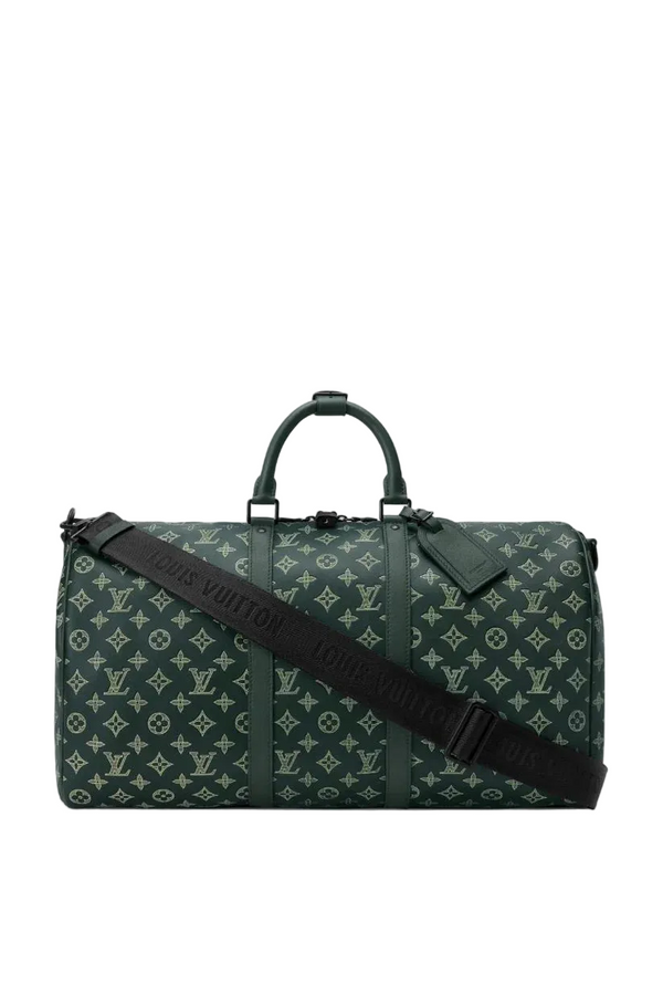 LVN Keepall 50 Dark Green